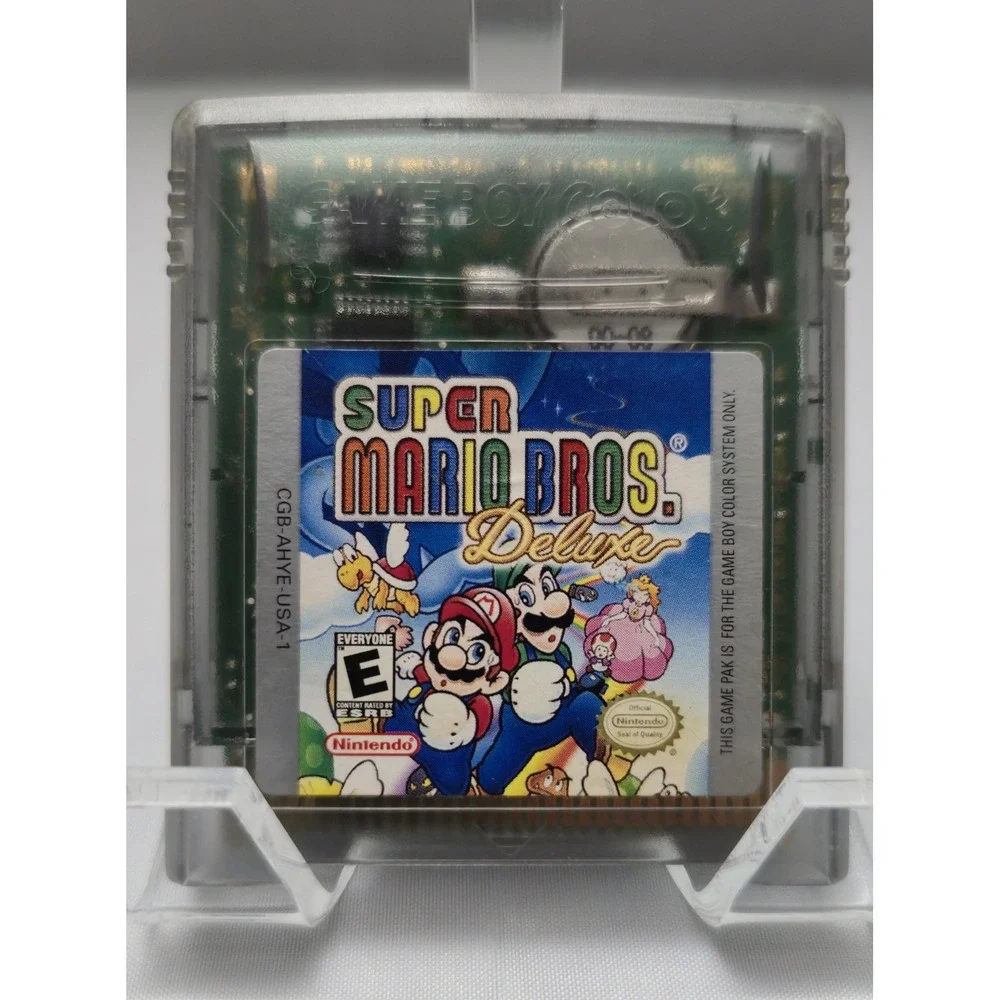 Super Mario Bros Deluxe (GBC) USA - 09A Stamp‎ - Authentic & Tested